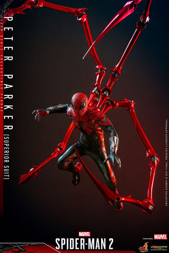 Spider-Man 2 Video Game Masterpiece Action Figure 1/6 Peter Parker (Superior Suit) 30 cm - MangaShop.ro