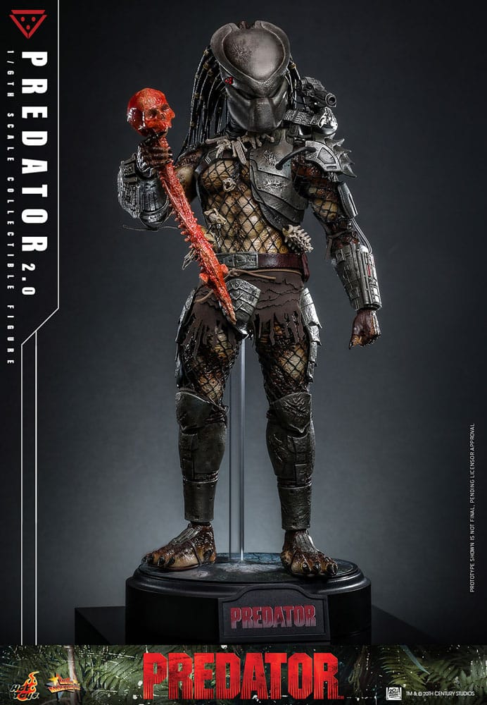 Predator Movie Masterpiece Action Figure 1/6 Predator (2.0) 34 cm - MangaShop.ro