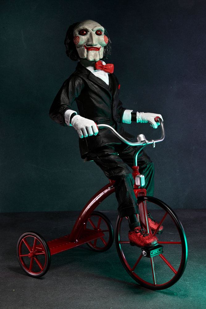Saw Action Figure with Sound Billy with Tricyle 30 cm - MangaShop.ro