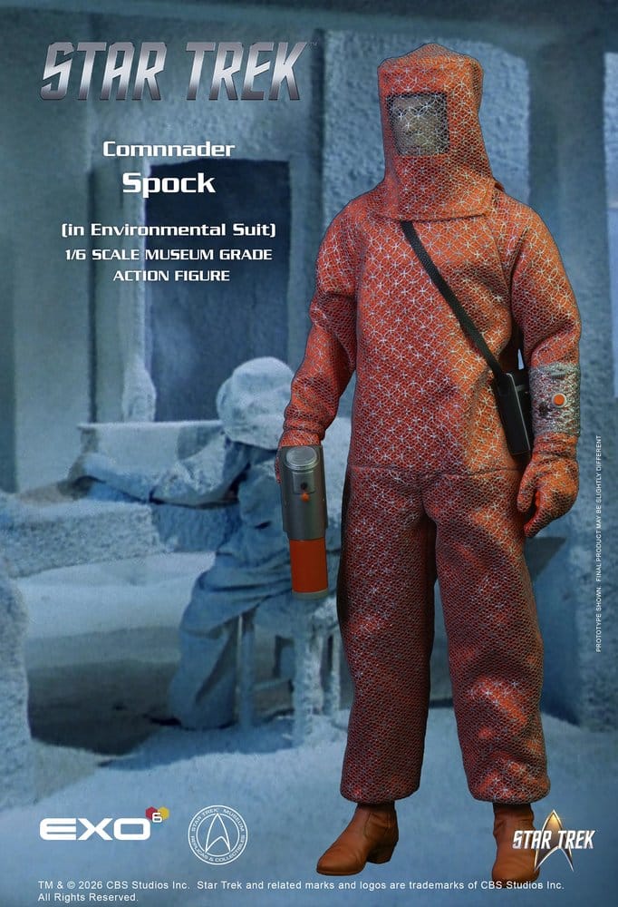 Star Trek: The Original Series Action Figure 1/6 Spock (in Environmental Suit) 30 cm - MangaShop.ro