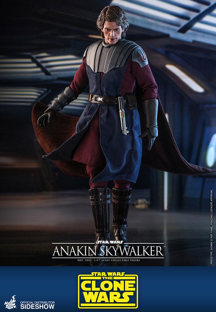 Star Wars: The Clone Wars - Anakin Skywalker Exclusive 1:6 Scale Figure - MangaShop.ro