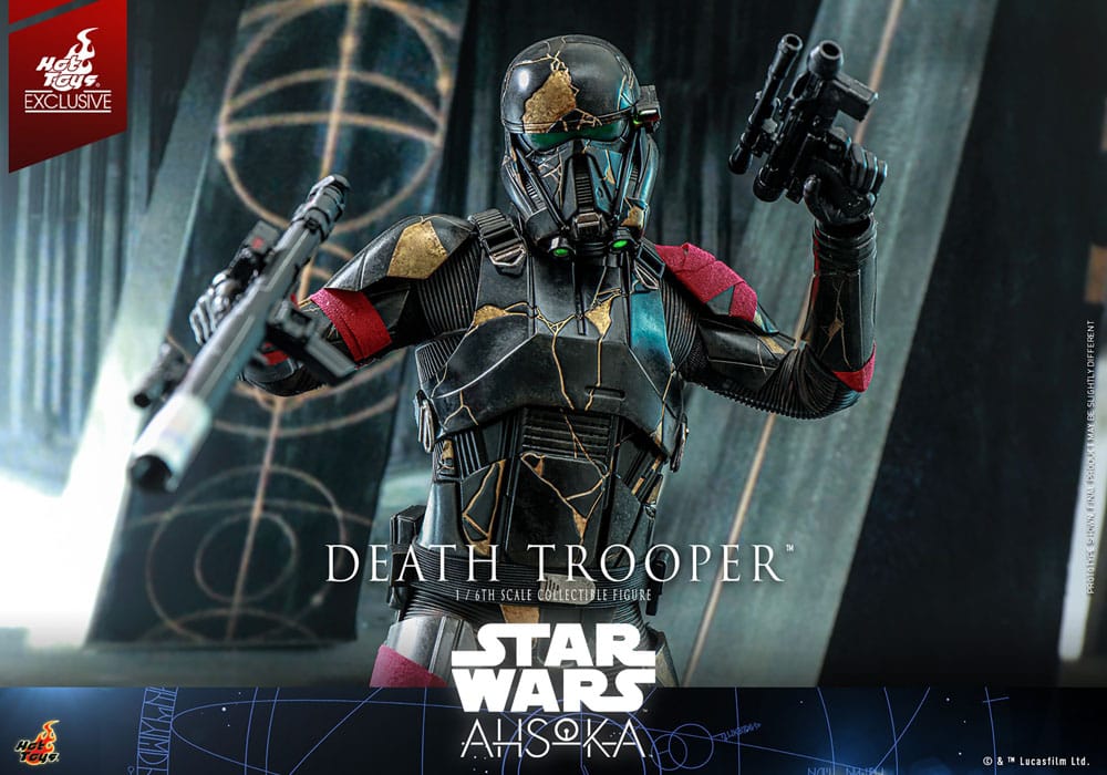 Star Wars: Ahsoka Television Masterpiece Action Figure 1/6 Death Trooper Hot Toys Exclusive 31 cm - MangaShop.ro
