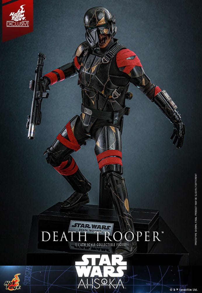 Star Wars: Ahsoka Television Masterpiece Action Figure 1/6 Death Trooper Hot Toys Exclusive 31 cm - MangaShop.ro