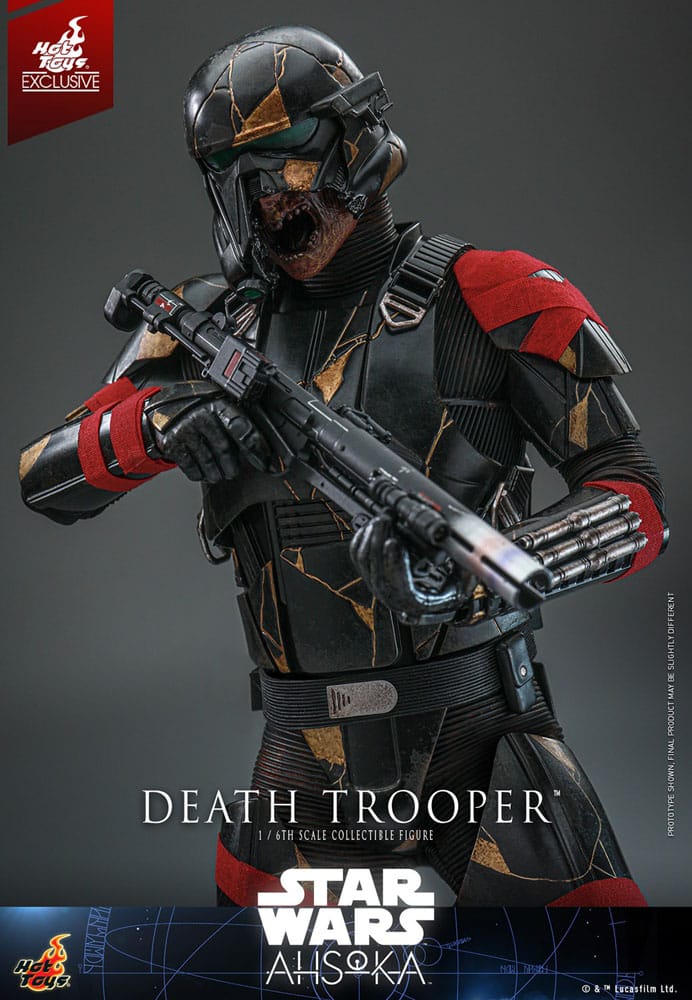 Star Wars: Ahsoka Television Masterpiece Action Figure 1/6 Death Trooper Hot Toys Exclusive 31 cm - MangaShop.ro