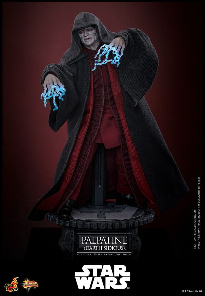 Star Wars: Episode III - Revenge of the Sith Action Figure 1/6 Palpatine (Darth Sidious) 29 cm - MangaShop.ro