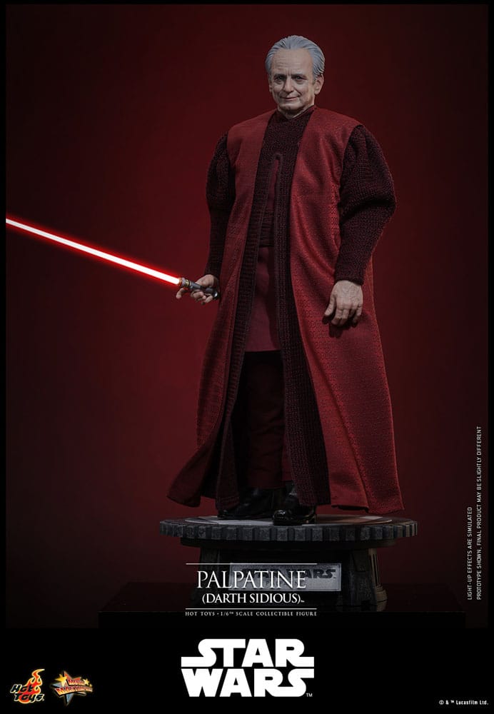 Star Wars: Episode III - Revenge of the Sith Action Figure 1/6 Palpatine (Darth Sidious) 29 cm - MangaShop.ro