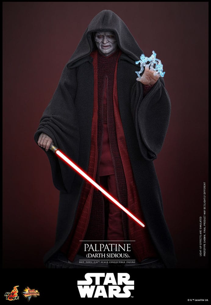 Star Wars: Episode III - Revenge of the Sith Action Figure 1/6 Palpatine (Darth Sidious) 29 cm - MangaShop.ro