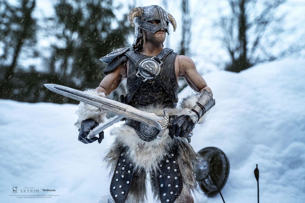 The Elder Scrolls V Skyrim Action Figure 1/6 Dragonborn Deluxe Edition 32 cm - MangaShop.ro