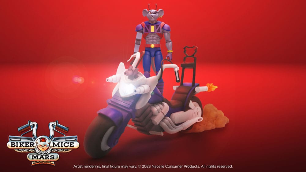 Biker Mice From Mars Vehicle Modo's Mondo Chopper 25 cm - MangaShop.ro