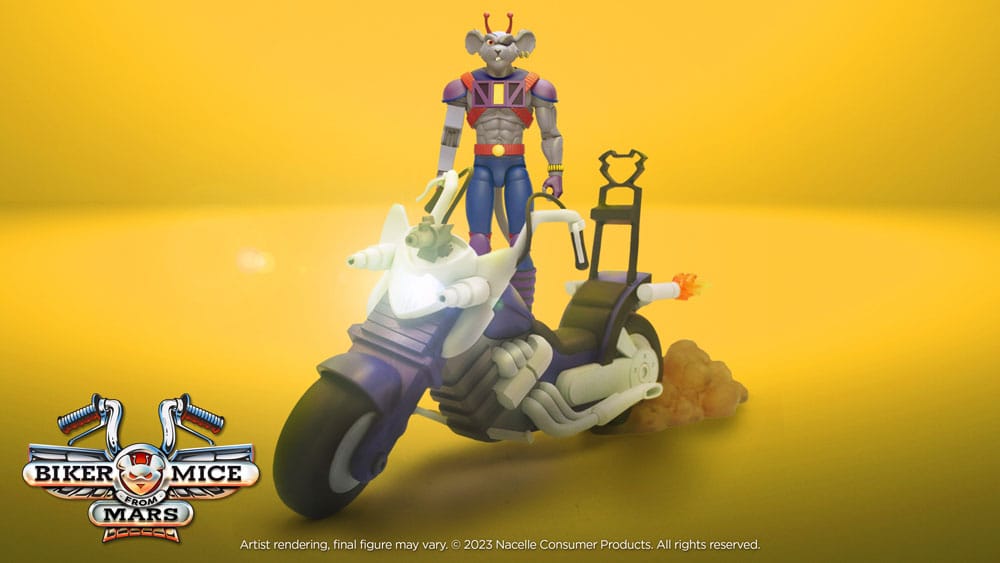 Biker Mice From Mars Vehicle Modo's Mondo Chopper 25 cm - MangaShop.ro