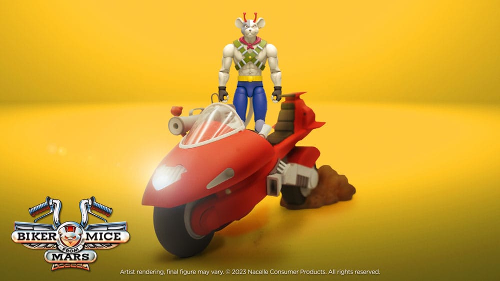 Biker Mice From Mars Vehicle Vinnie's Radical Rocket Sled 25 cm - MangaShop.ro