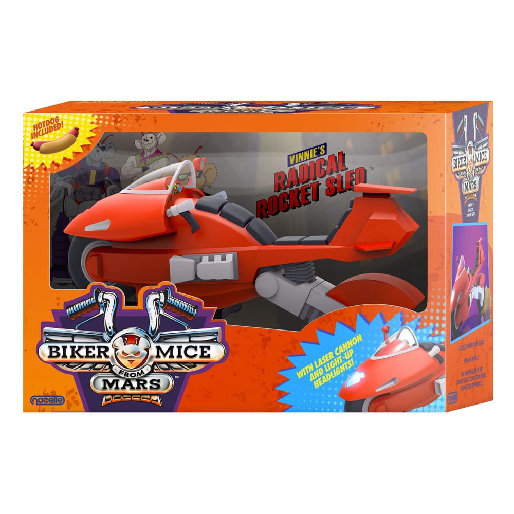 Biker Mice From Mars Vehicle Vinnie's Radical Rocket Sled 25 cm - MangaShop.ro