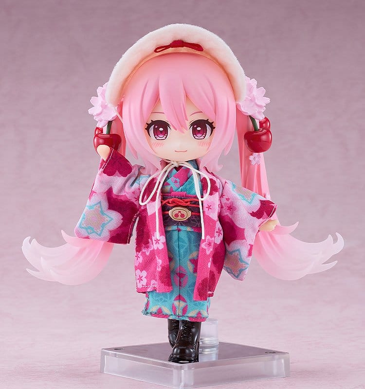 Character Vocal Series 01: Hatsune Miku Parts for Nendoroid Doll Figures Sakura Miku: Hirohako 2025 Ver. (Hakodate) - MangaShop.ro