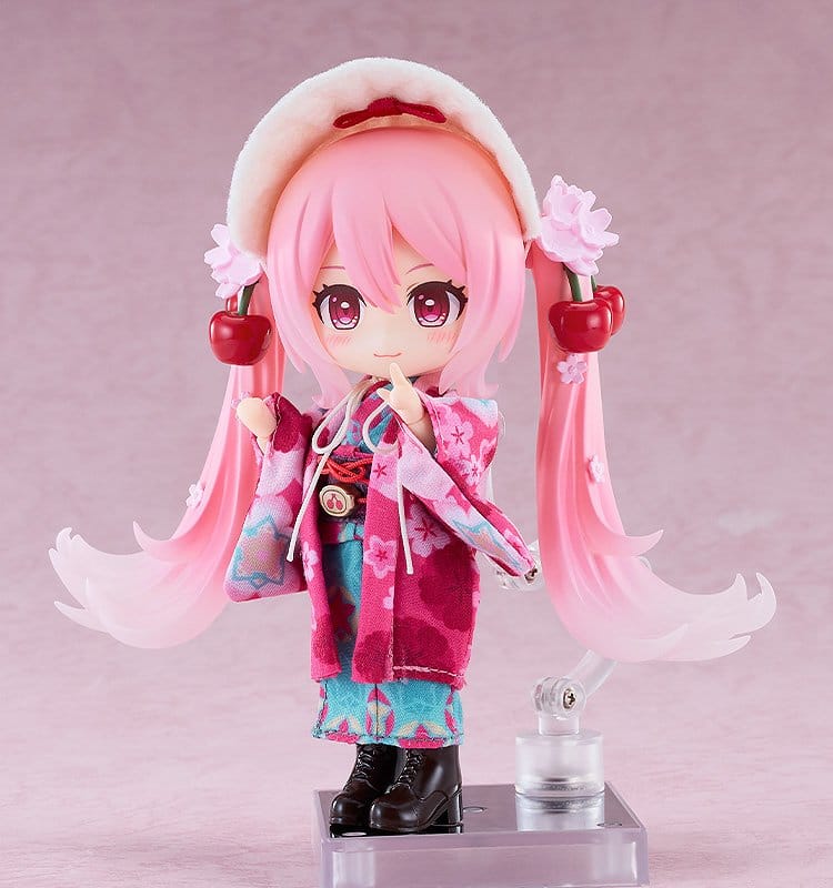 Character Vocal Series 01: Hatsune Miku Parts for Nendoroid Doll Figures Sakura Miku: Hirohako 2025 Ver. (Hakodate) - MangaShop.ro