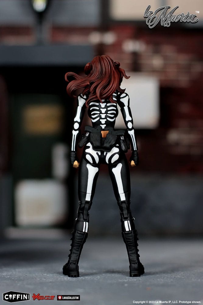 La Muerta Executive Replica Action Figure 1/12 La Muerta 15 cm - MangaShop.ro