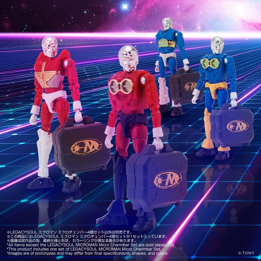 Microman Legacy Soul Accessories Microchambers - MangaShop.ro