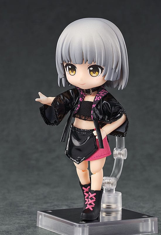 Original Character Accessories for Nendoroid Doll Figures Outfit Set: Idol Outfit - Girl (Rose Red) - MangaShop.ro