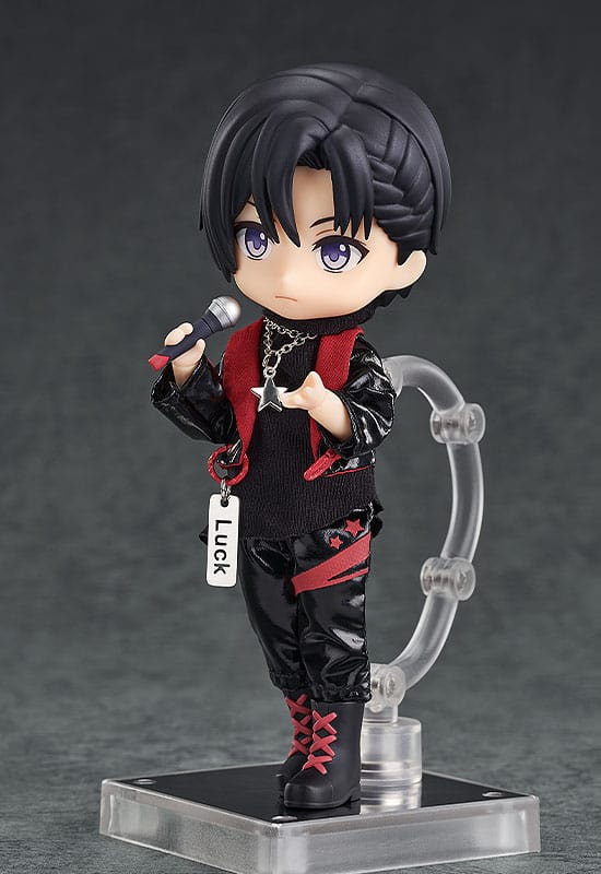 Original Character Accessories for Nendoroid Doll Figures Outfit Set: Idol Outfit - Boy (Deep Red) - MangaShop.ro