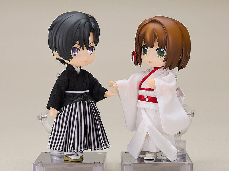 Original Character Accessories for Nendoroid Doll Figures Outfit Set: Haori and Hakama - MangaShop.ro