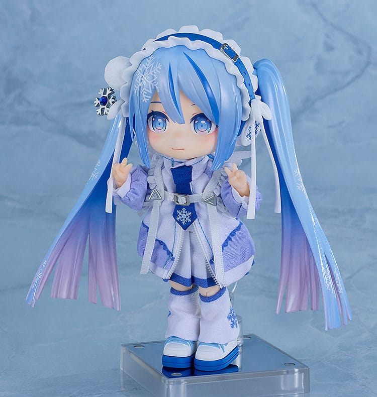 Character Vocal Series 01: Hatsune Miku Nendoroid Accessories for Nendoroid Doll Figures Outfit Set: Snow Miku Yukiiro Pop Ver. - MangaShop.ro