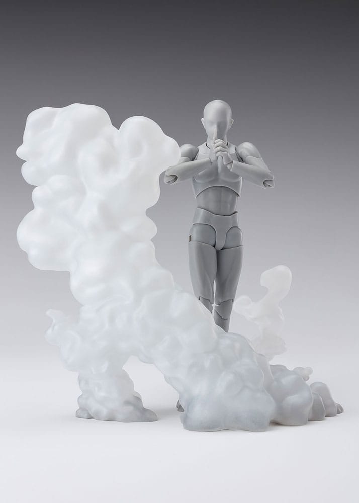Tamashii Effect Action Figure Accessory Smoke White Version for S.H.Figuarts - MangaShop.ro