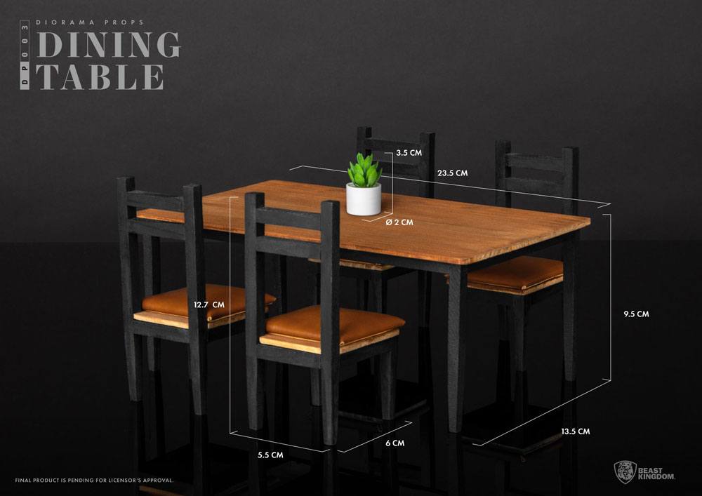 Diorama Props Series Dining Table Set - MangaShop.ro