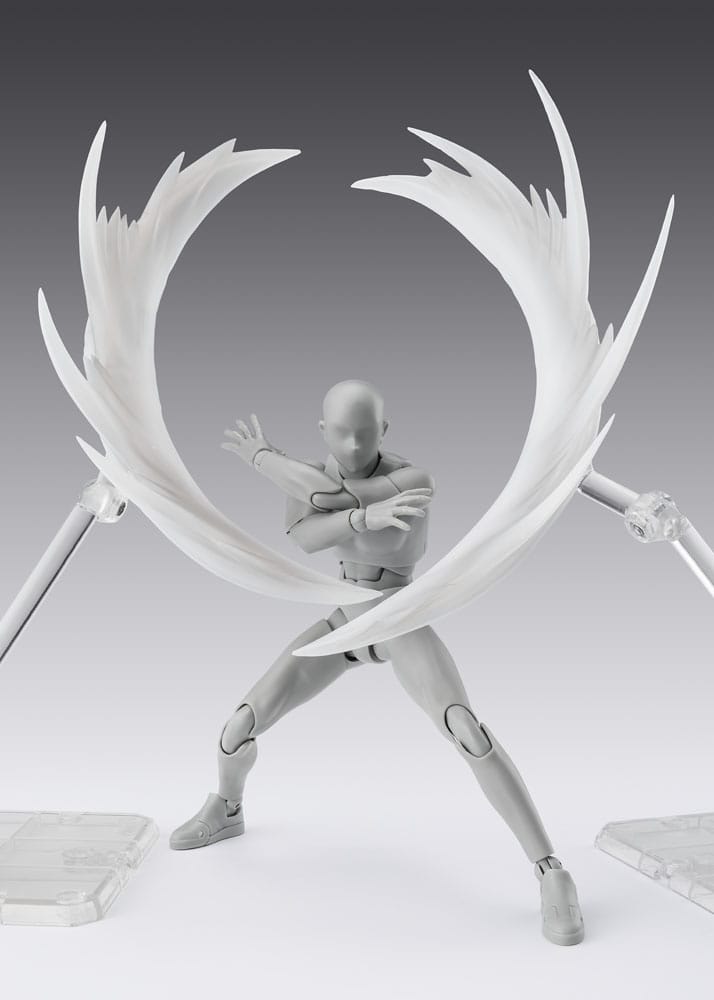 Tamashii Effect Action Figure Accessory Wind White for S.H.Figuarts - MangaShop.ro