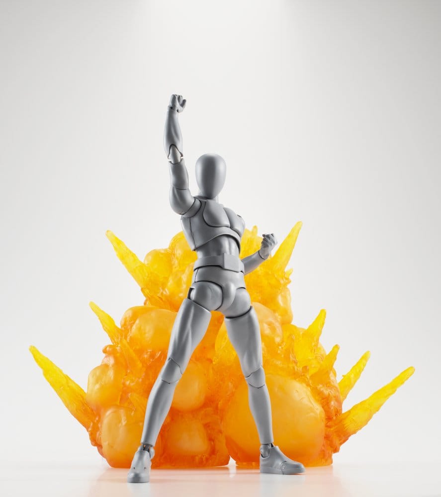 Tamashii Effect Action Figure Accessory Explosion Red Ver. for S.H.Figuarts - MangaShop.ro