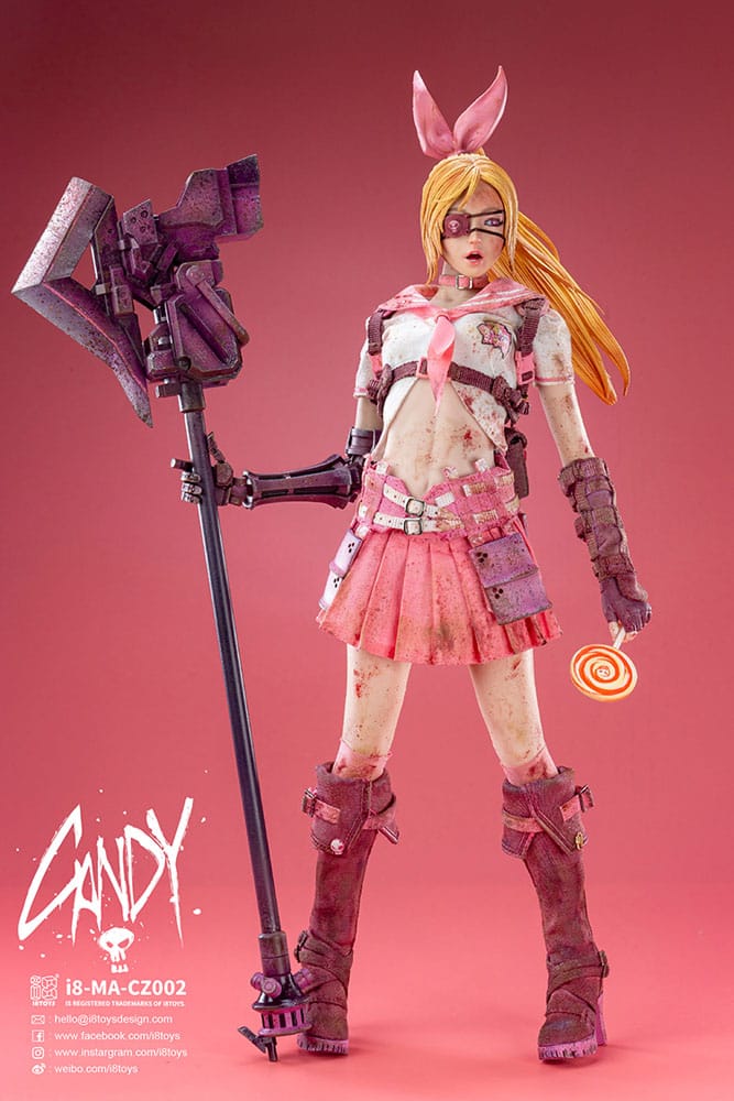 Mentality Agency Serie Action Figure 1/6 Candy Battle Damaged Ver. 28 cm - MangaShop.ro