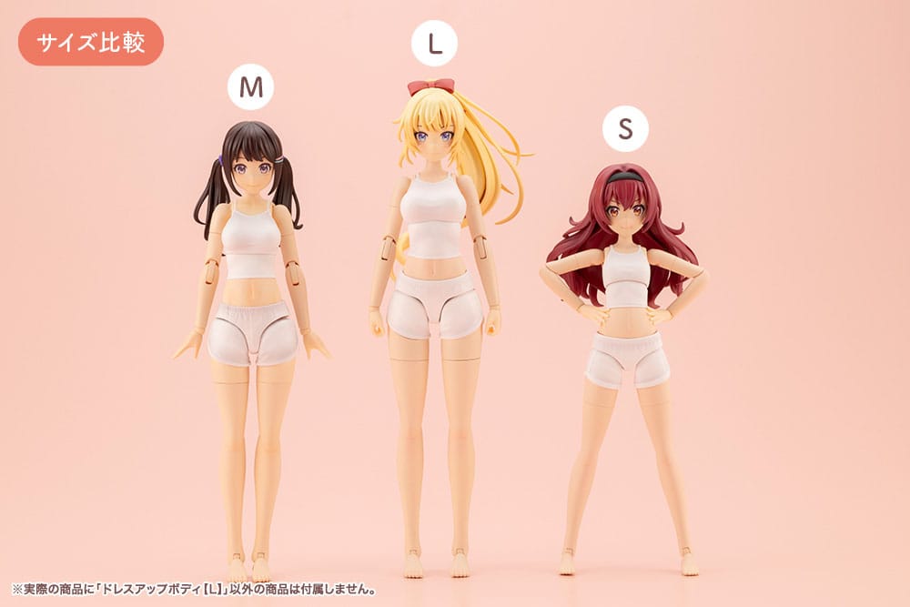 Sousai Shojo Teien Accessory Set for 1/10 Action Figures Dress Up Body Size L - MangaShop.ro