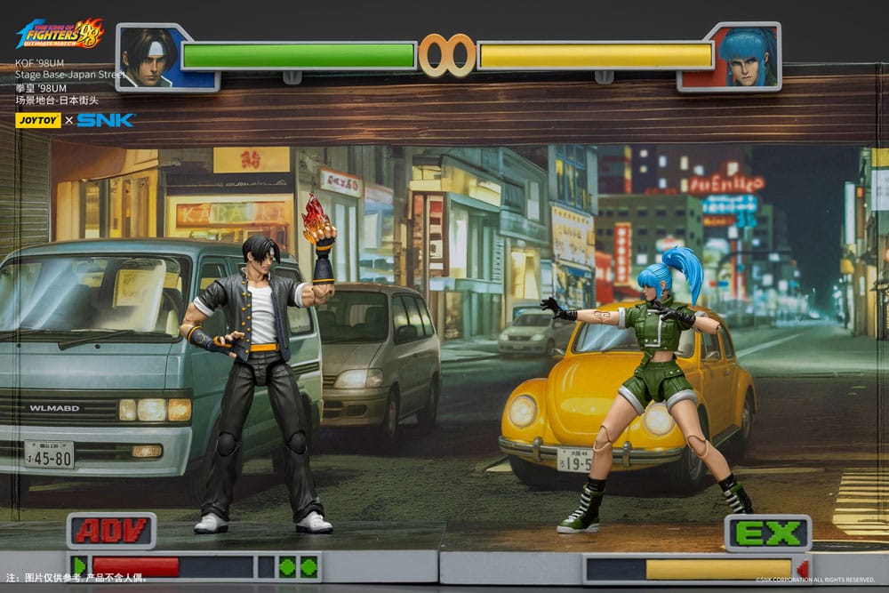 The King Of Fighters '98 Diorama Stage Base Japan Street - MangaShop.ro