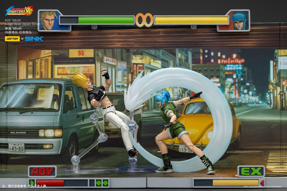 The King Of Fighters '98 Diorama Stage Base Japan Street - MangaShop.ro