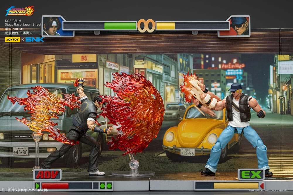 The King Of Fighters '98 Diorama Stage Base Japan Street - MangaShop.ro