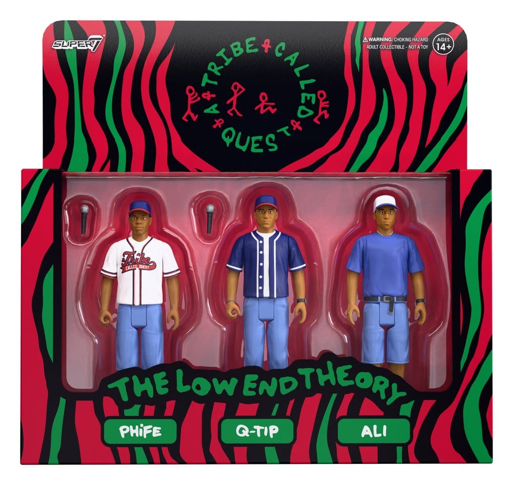 A Tribe Called Quest ReAction Action Figures 3-Pack The Low End Theory - MangaShop.ro