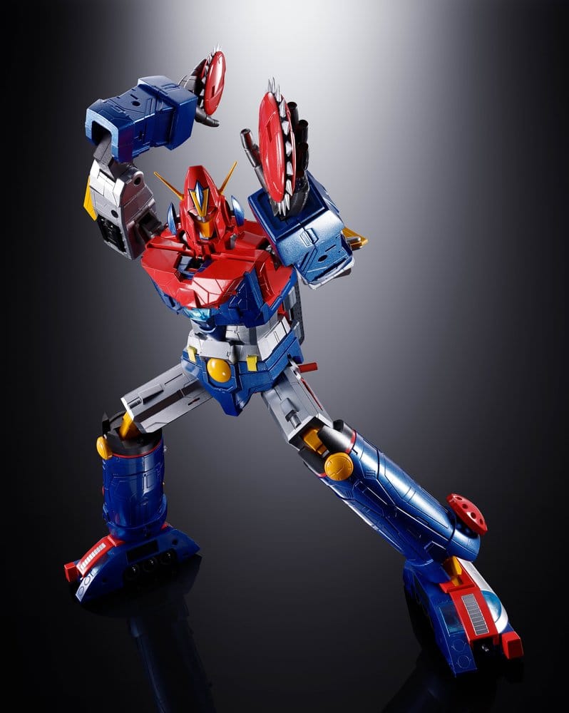 Chodenji Robot Combattler V Soul of Chogokin Diecast Action Figure GX-121 Combattler V6 26 cm - MangaShop.ro