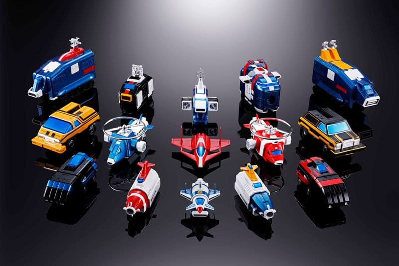 Armored Fleet Dairugger XV Soul of Chogokin Diecast Action Figure GX-88 - MangaShop.ro