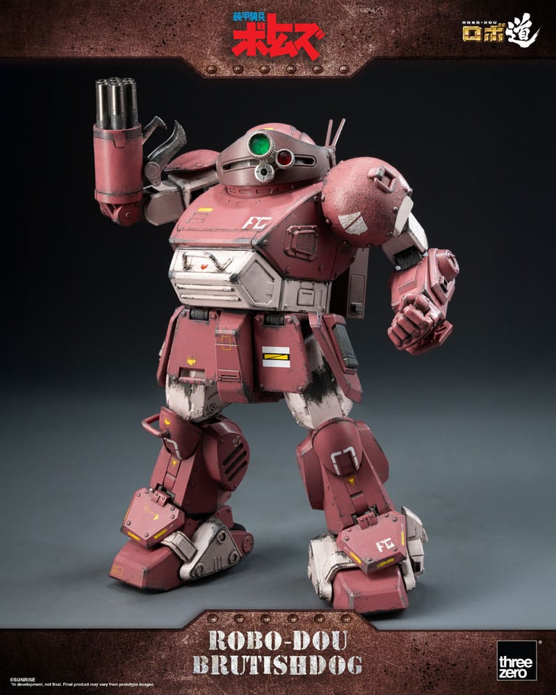 Armored Trooper Votoms Robo-Dou Action Figure Brutishdog 15 cm - MangaShop.ro