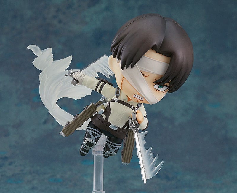 Attack on Titan Nendoroid Action Figure Levi Ackerman: The Final Season Ver. 10 cm - MangaShop.ro