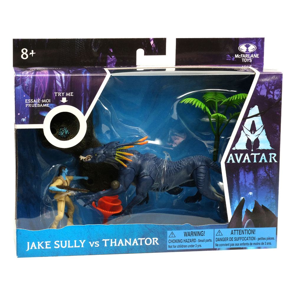 Avatar W.O.P Deluxe Medium Action Figure & Vehicle Jake vs Thanator - MangaShop.ro