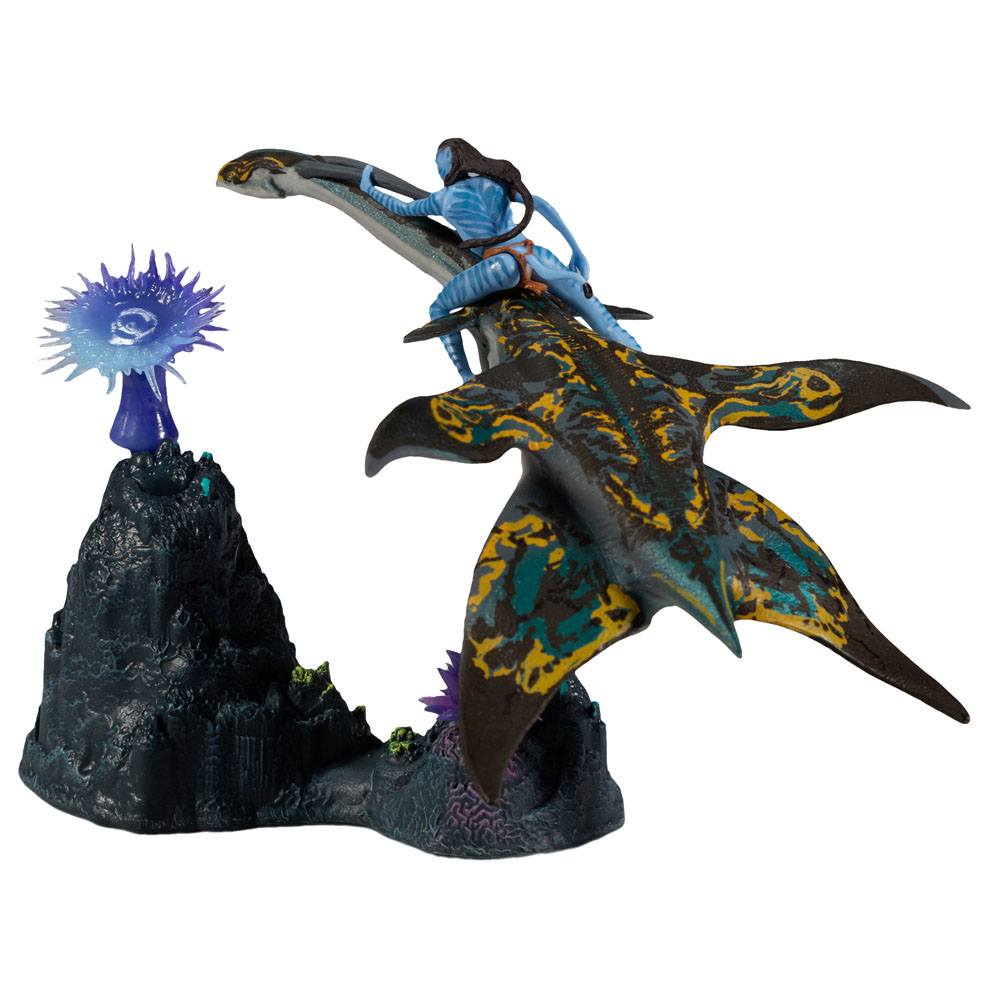 Avatar: The Way of Water Deluxe Medium Action Figures Neteyam & Ilu - MangaShop.ro