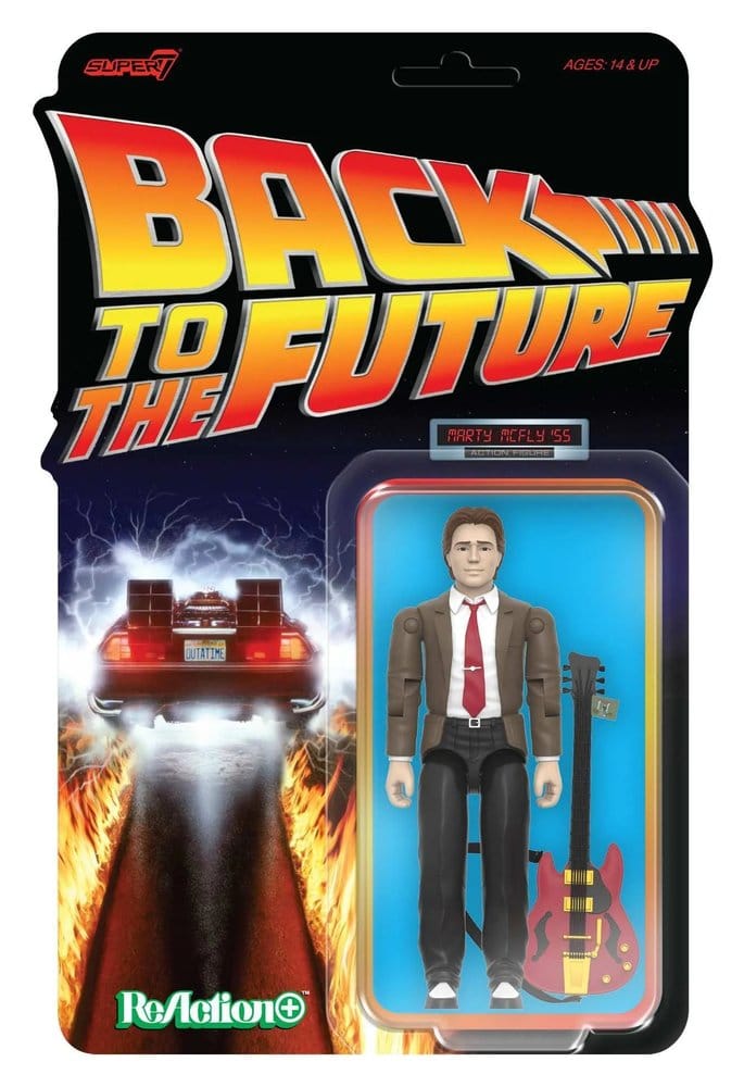 Back to the Future ReAction+ Action Figure Wave 01 - Marty McFly '55 4 cm - MangaShop.ro