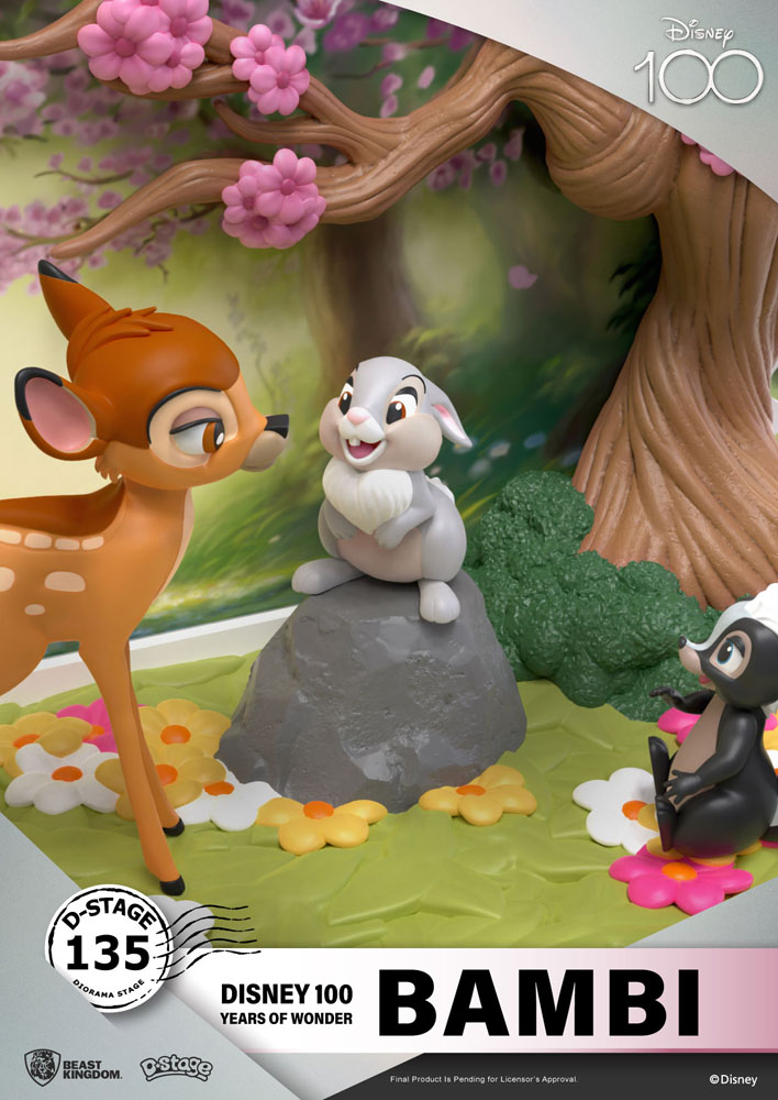 Disney 100th Anniversary D-Stage PVC Diorama Bambi 12 cm - MangaShop.ro