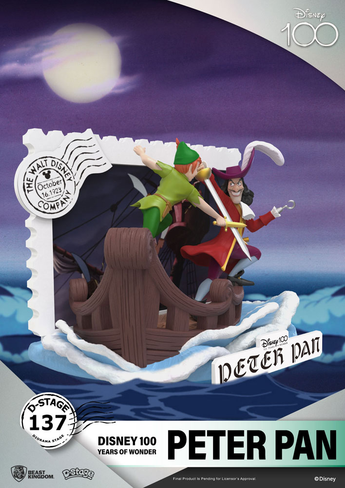 Disney 100th Anniversary D-Stage PVC Diorama Peter Pan 12 cm - MangaShop.ro