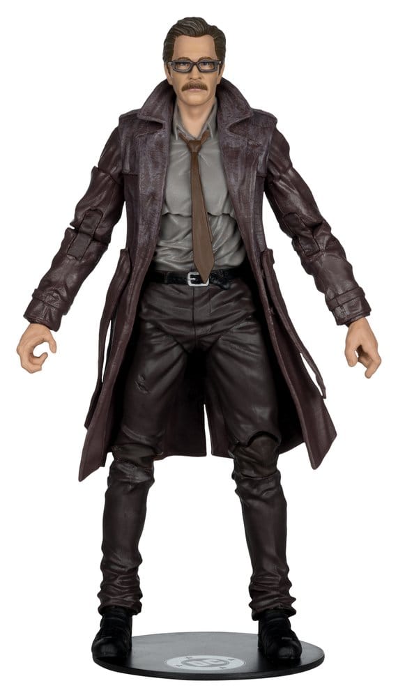 DC Multiverse Action Figure Commissioner James Gordon (The Dark Knight Trilogy) Deluxe Theatrical Edition 18 cm - MangaShop.ro