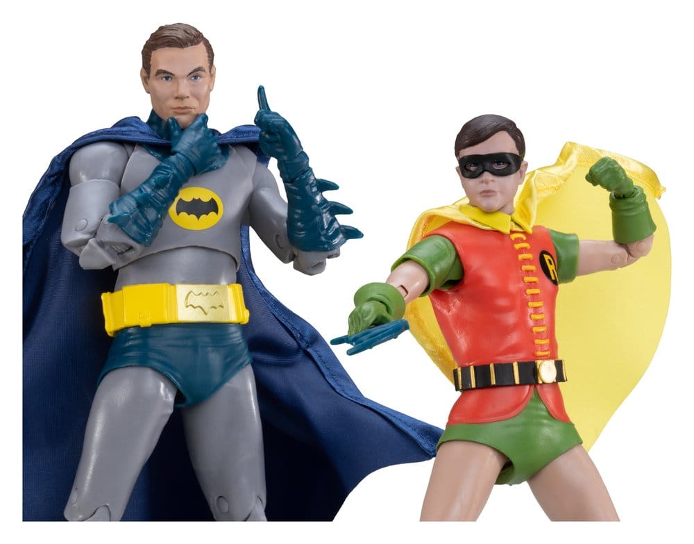Batman Classic TV Series DC Multiverse McFarlane Collector Edition Action Figure 2-Pack Batman and Robin 18 cm - MangaShop.ro