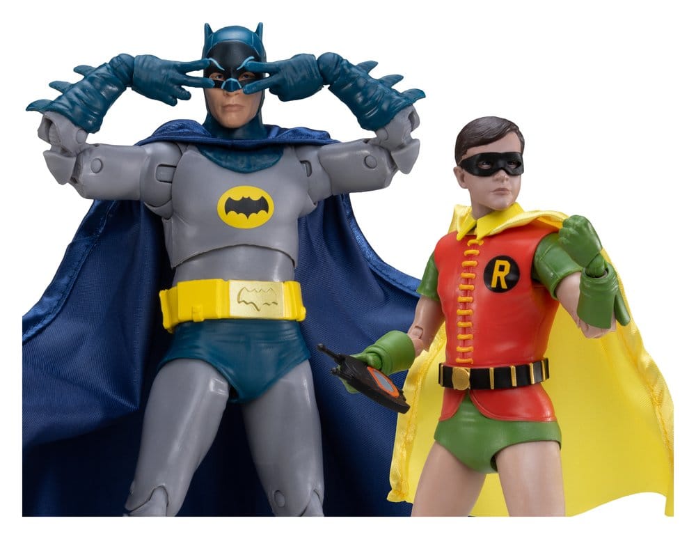 Batman Classic TV Series DC Multiverse McFarlane Collector Edition Action Figure 2-Pack Batman and Robin 18 cm - MangaShop.ro