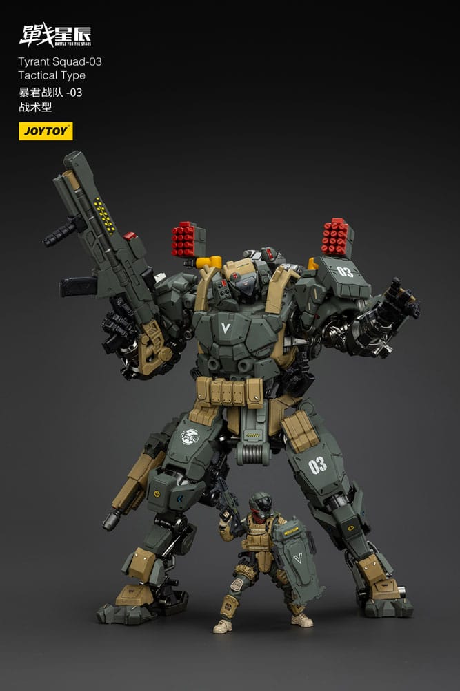 Battle For the Stars Action Figure Tyrant-03 Tactical Type 36 cm - MangaShop.ro