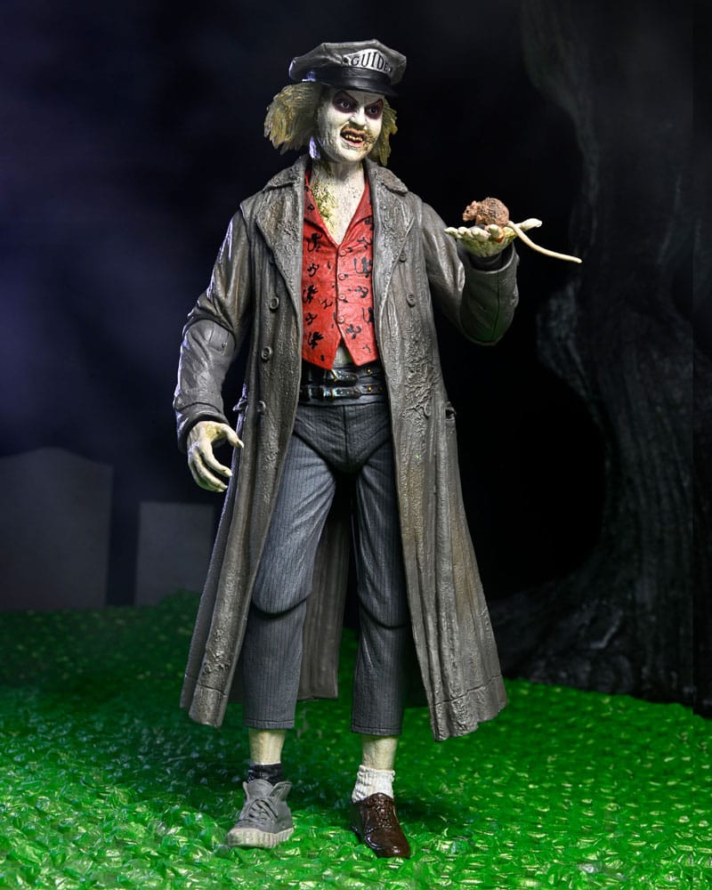 Beetlejuice 1988 Ultimate Action Figure Beetlejuice: Tour Guide The Bio-Exorcist 18 cm - MangaShop.ro