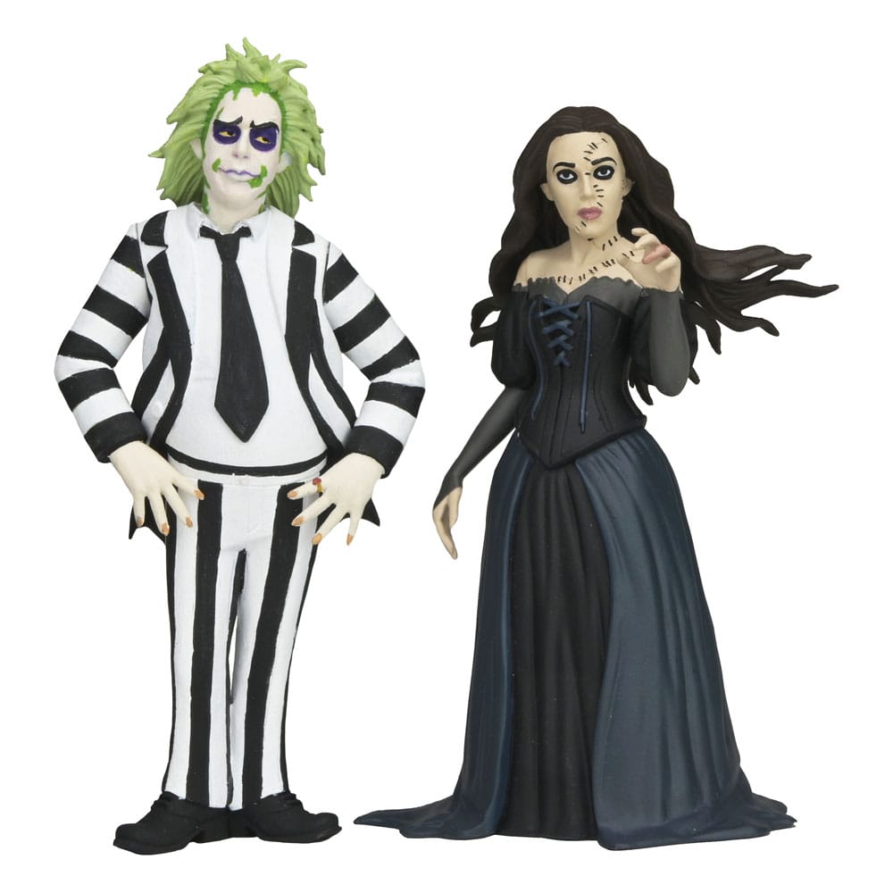 Beetlejuice Beetlejuice Toony Terrors Action Figure 2-Pack Beetlejuice & Delores 15 cm - MangaShop.ro