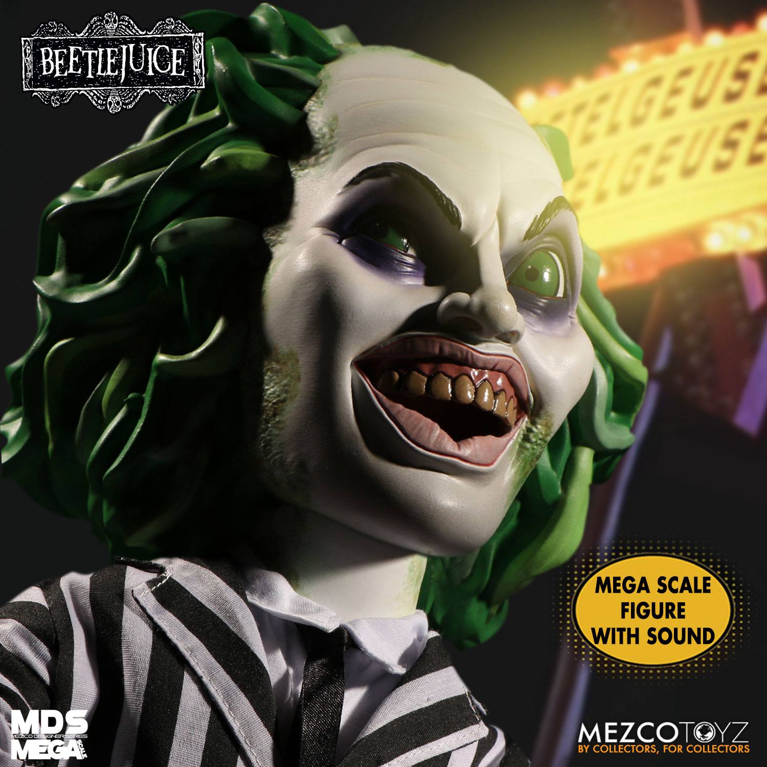 Beetlejuice MDS Mega Scale Talking Action Figure Beetlejuice 38 cm - MangaShop.ro